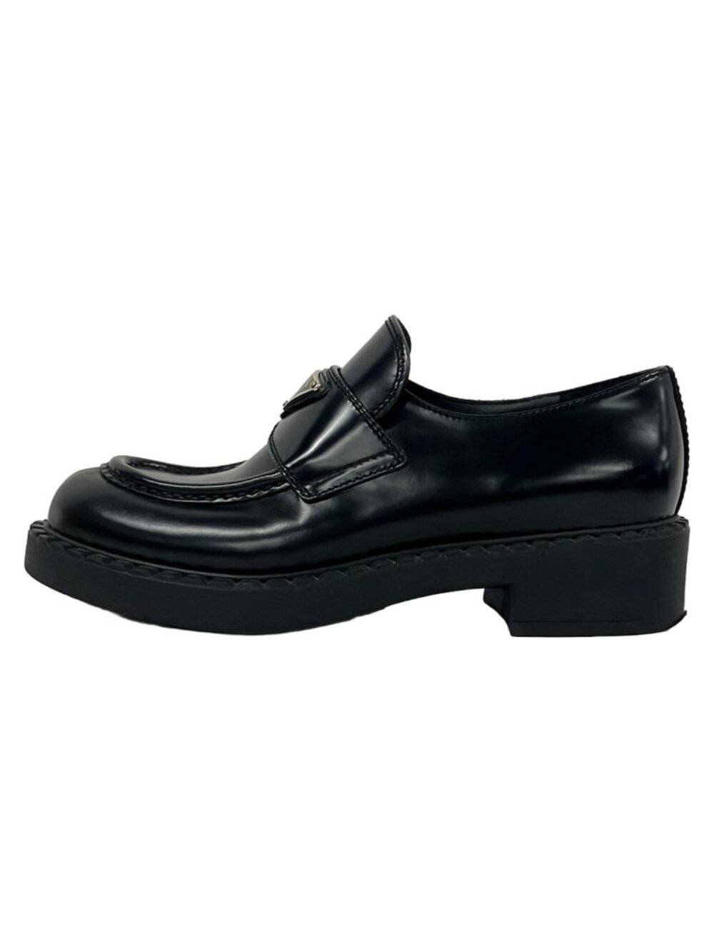 Prada Loafers Black Leather